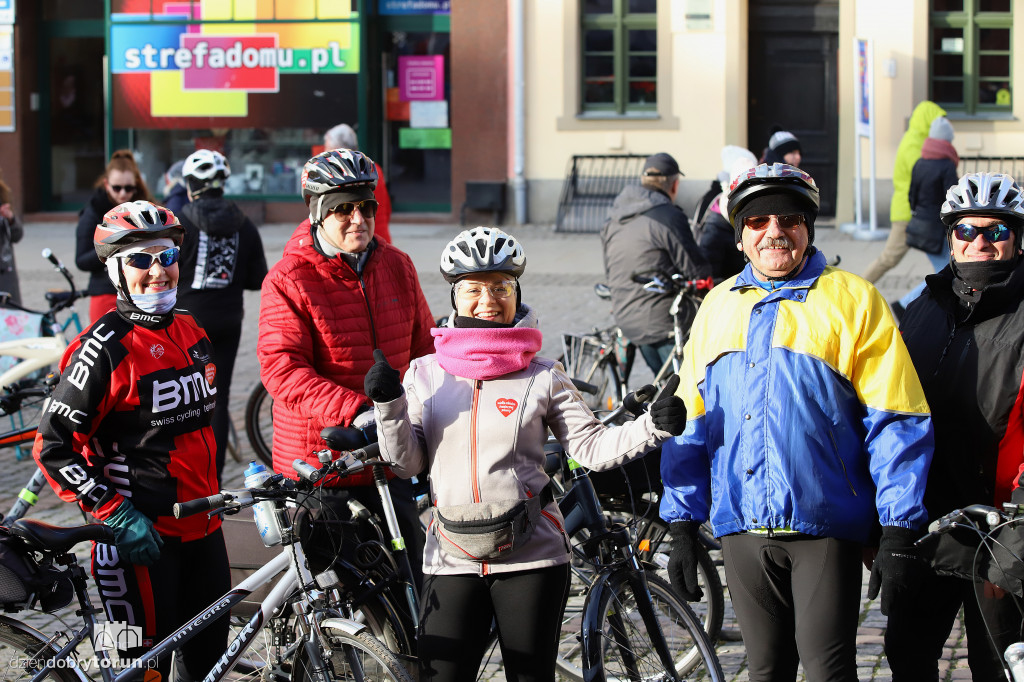 Rowerowa Masa Krytyczna pojechała dla WOŚP