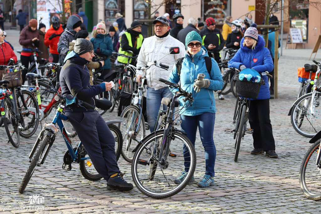 Rowerowa Masa Krytyczna pojechała dla WOŚP