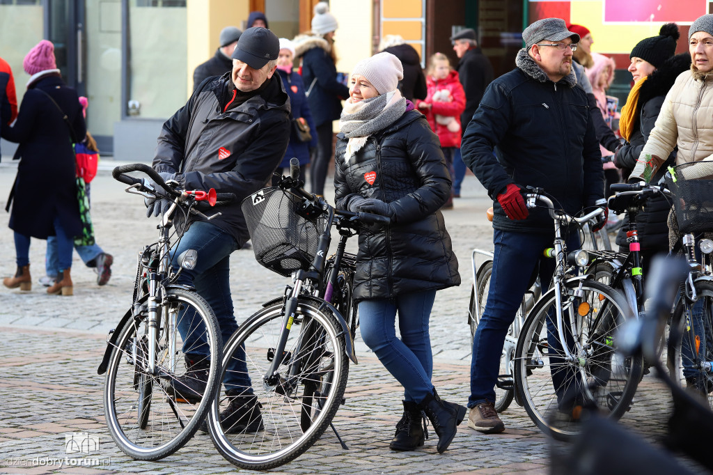 Rowerowa Masa Krytyczna pojechała dla WOŚP