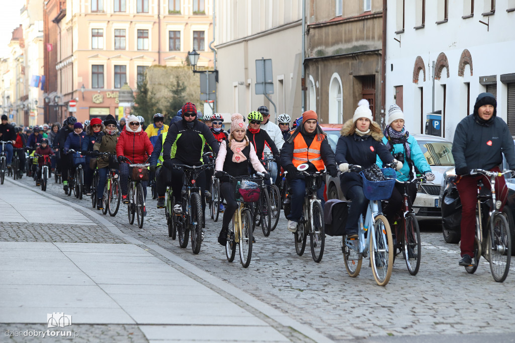 Rowerowa Masa Krytyczna pojechała dla WOŚP