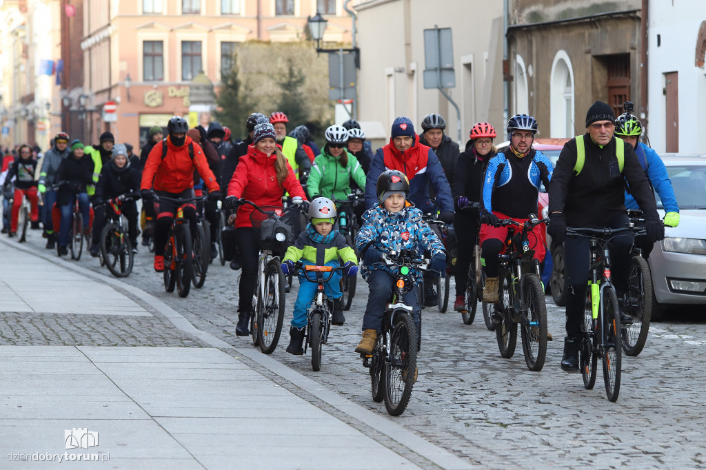 Rowerowa Masa Krytyczna pojechała dla WOŚP