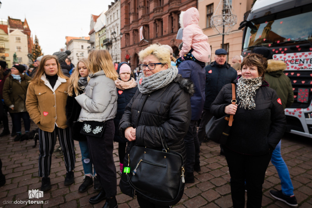 Tak wyglądała wielka ściskawa w Toruniu