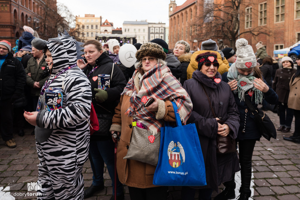 Tak wyglądała wielka ściskawa w Toruniu