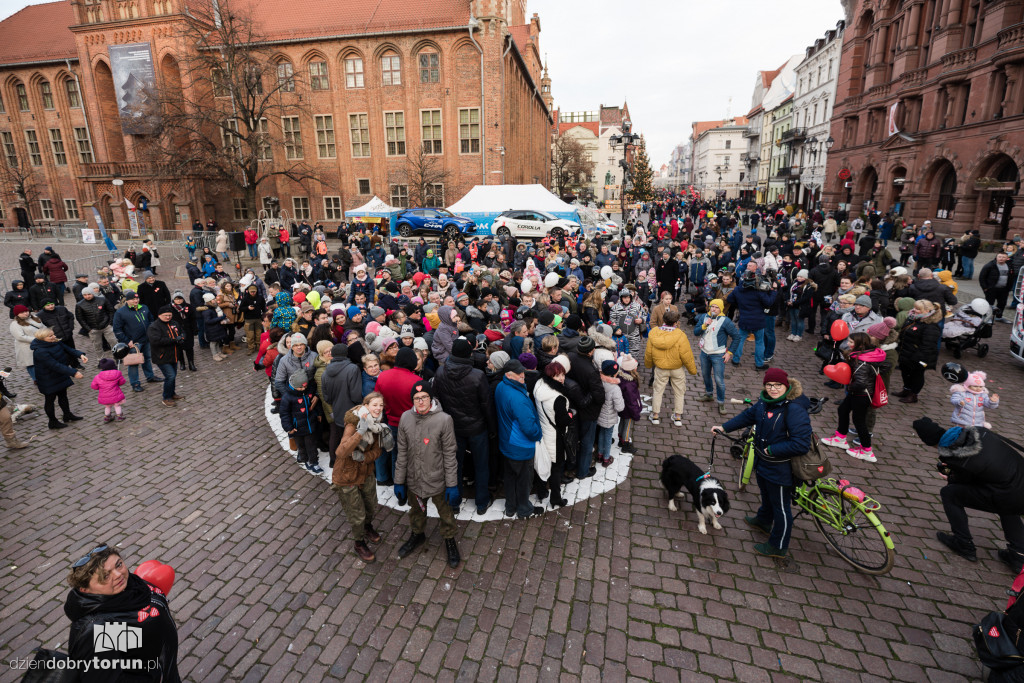 Tak wyglądała wielka ściskawa w Toruniu