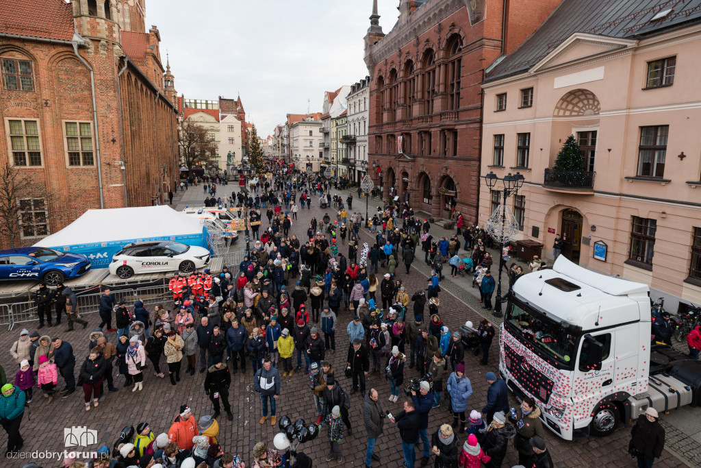 Tak wyglądała wielka ściskawa w Toruniu