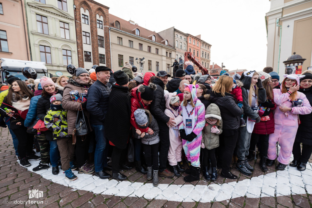 Tak wyglądała wielka ściskawa w Toruniu