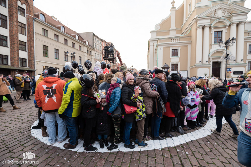 Tak wyglądała wielka ściskawa w Toruniu