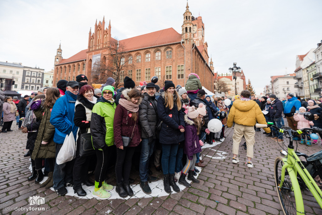 Tak wyglądała wielka ściskawa w Toruniu