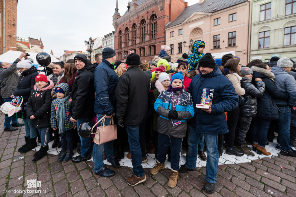 Tak wyglądała wielka ściskawa w Toruniu