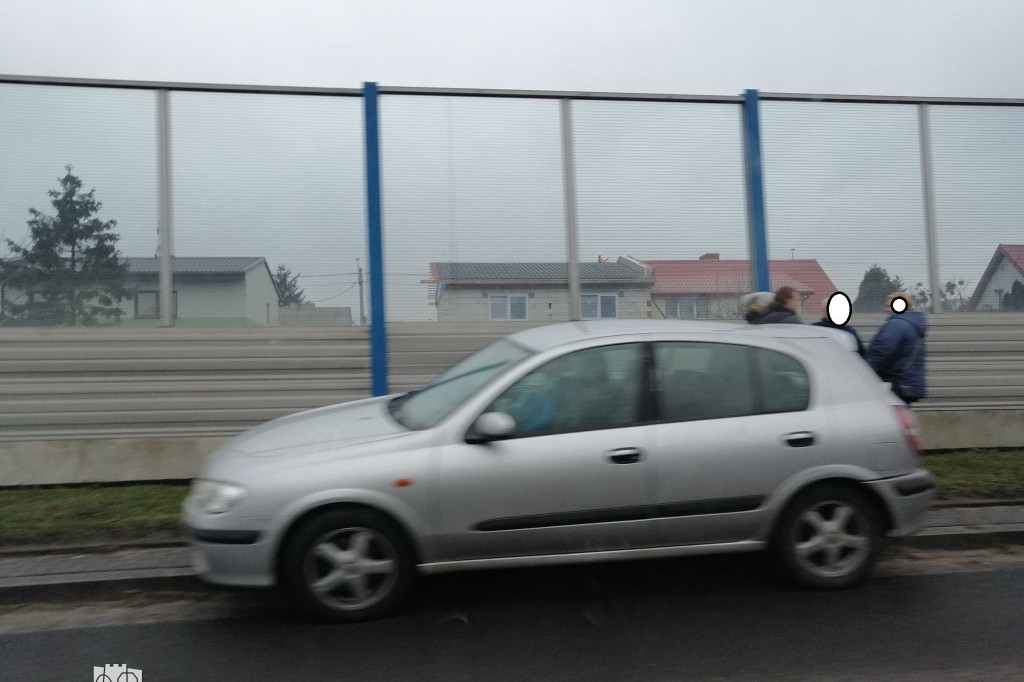 Kolizja przy Szosie Lubickiej