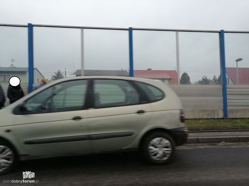 Kolizja przy Szosie Lubickiej
