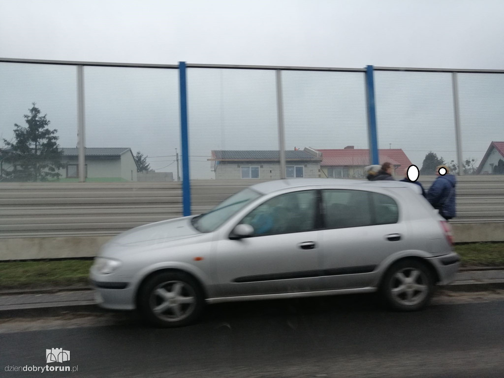 Kolizja przy Szosie Lubickiej