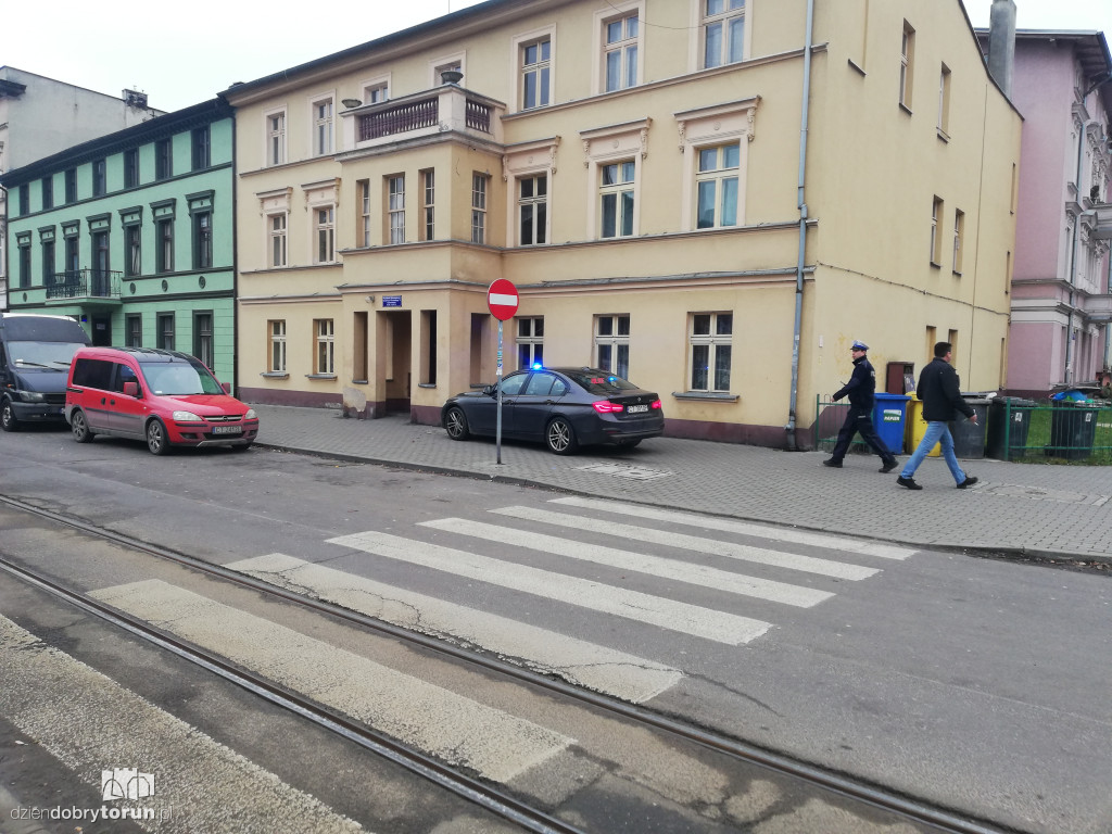 Kolizja na Bydgoskim Przedmieściu