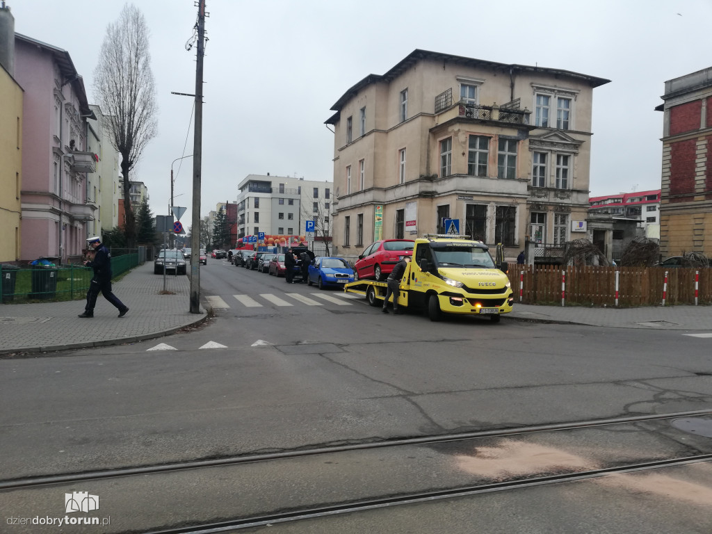 Kolizja na Bydgoskim Przedmieściu