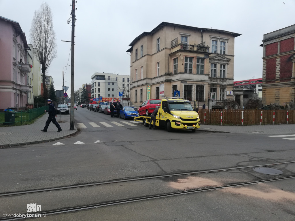 Kolizja na Bydgoskim Przedmieściu