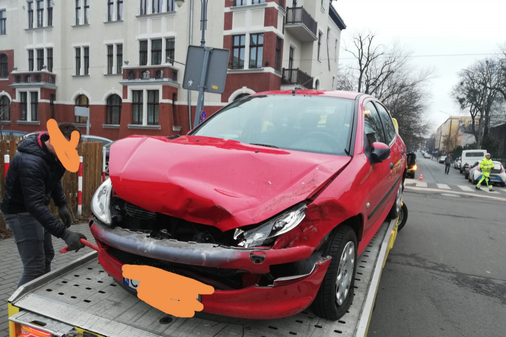 Kolizja na Bydgoskim Przedmieściu