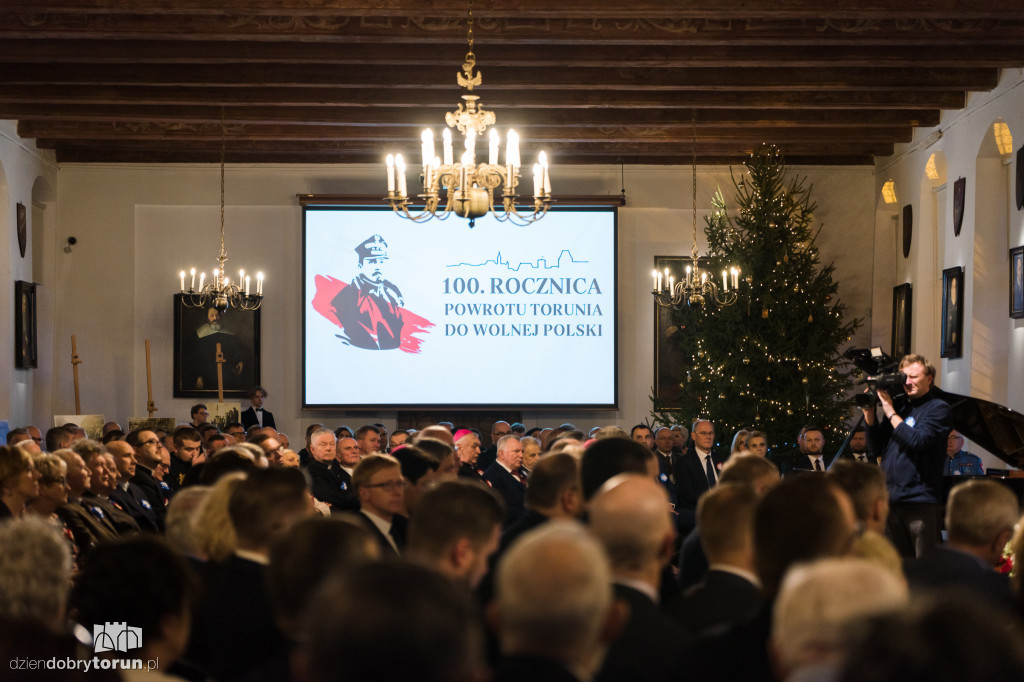 Uroczysta sesja Rady Miasta Torunia