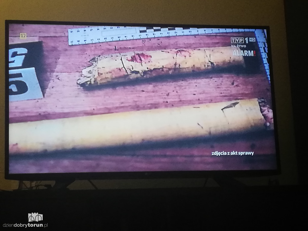 O strasznej zbrodni w Toruniu w programie Alarm