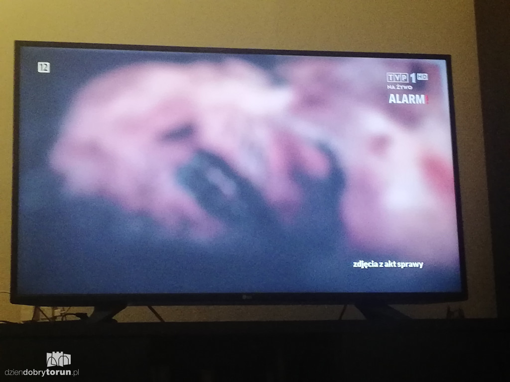 O strasznej zbrodni w Toruniu w programie Alarm