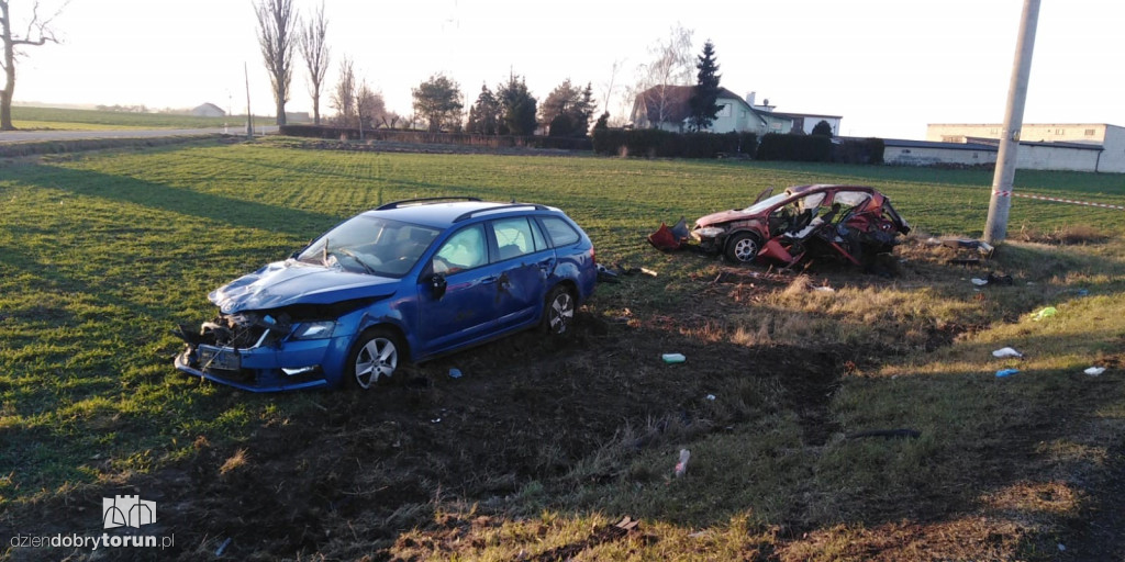 Tragiczny wypadek pod Toruniem! Jest ofiara!