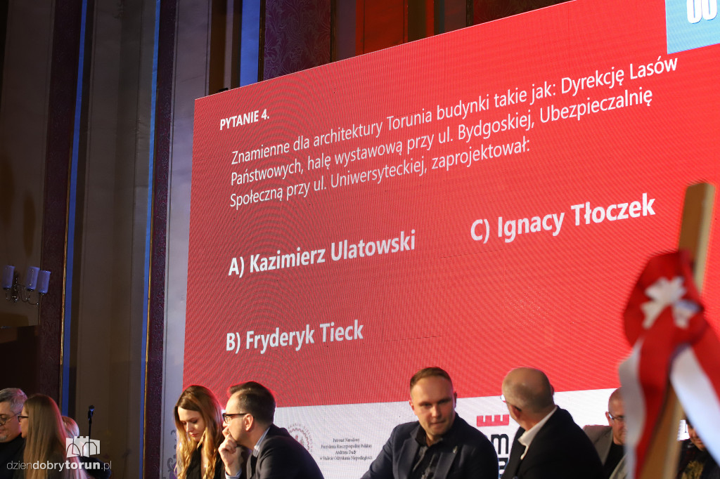 Quiz wiedzy o Toruniu w Dworze Artusa