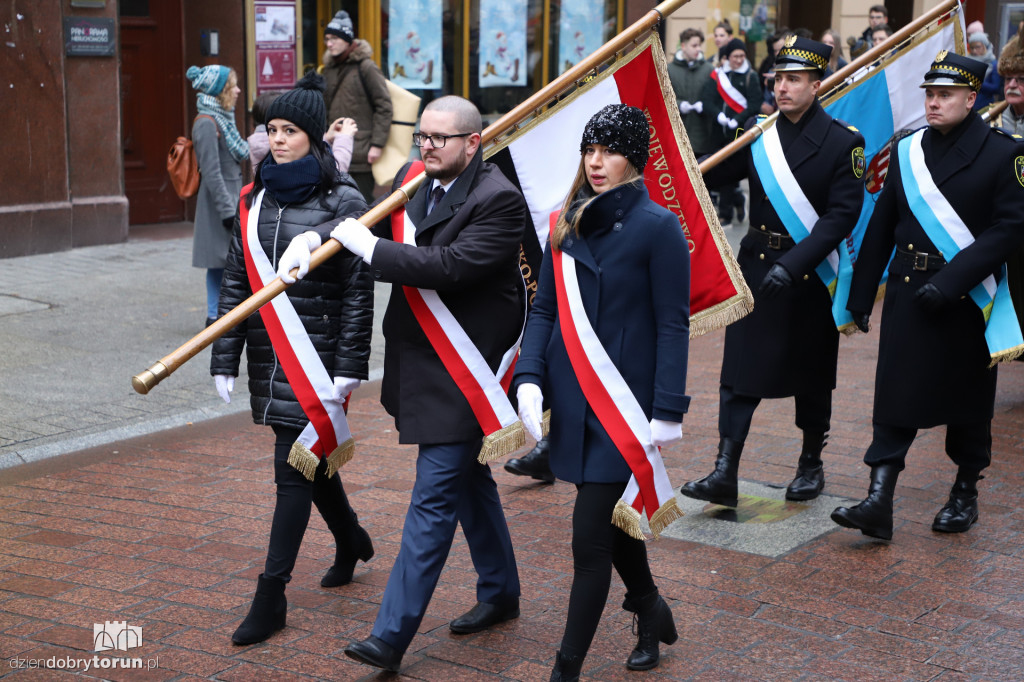 Przemarsz wojsk na Rynek Staromiejski