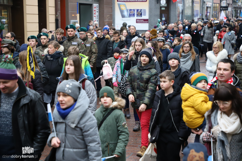 Przemarsz wojsk na Rynek Staromiejski