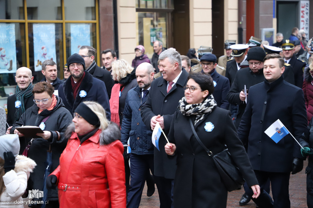 Przemarsz wojsk na Rynek Staromiejski
