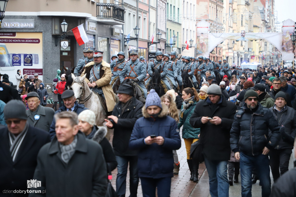 Przemarsz wojsk na Rynek Staromiejski