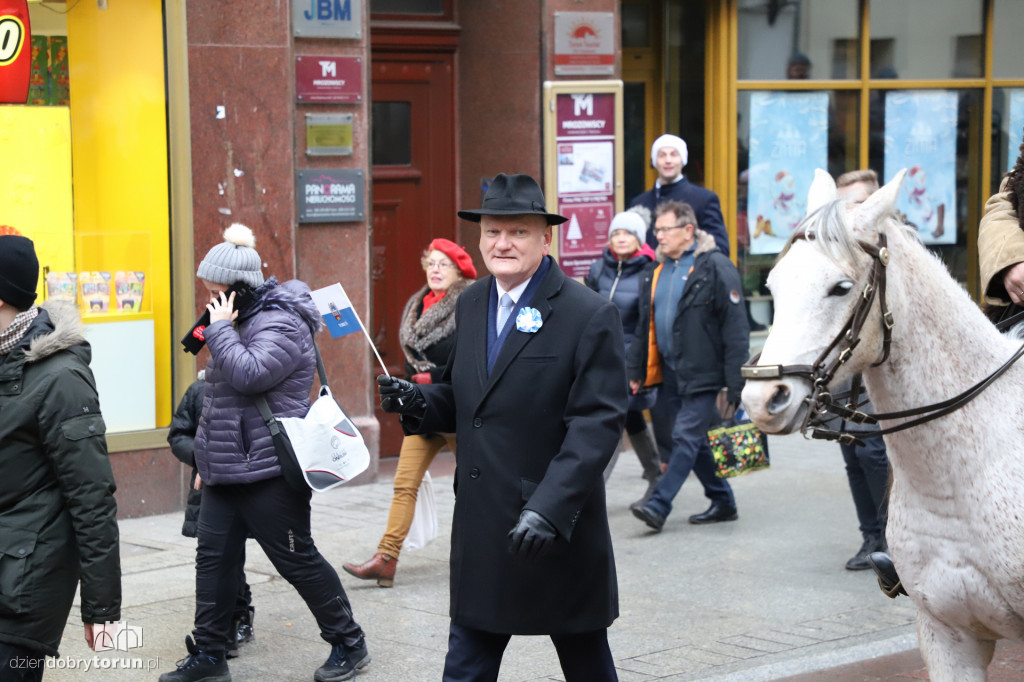 Przemarsz wojsk na Rynek Staromiejski