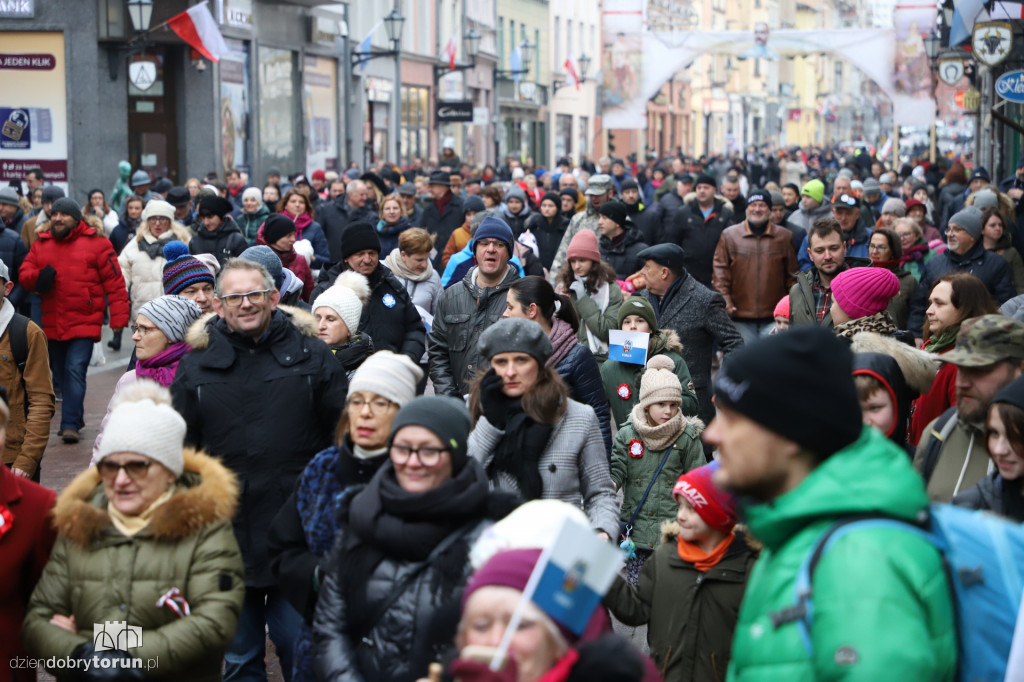 Przemarsz wojsk na Rynek Staromiejski