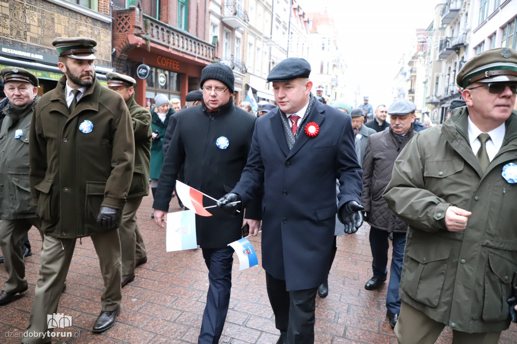 Przemarsz wojsk na Rynek Staromiejski