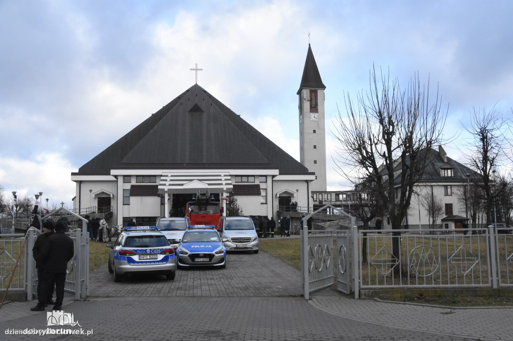 Pogrzeb burmistrza Aleksandorowa Kuj.