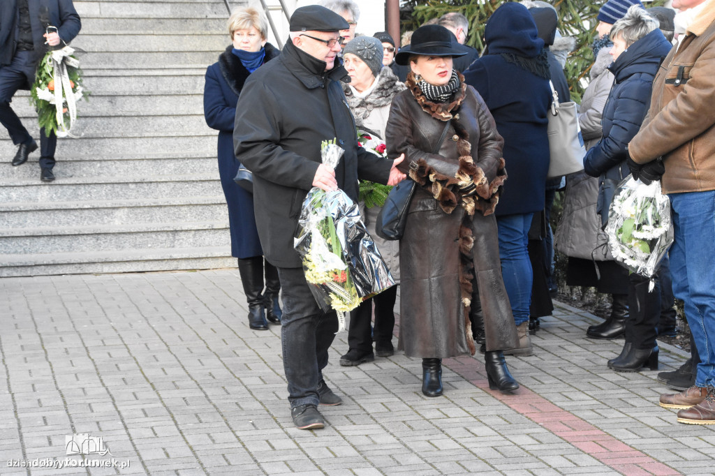 Pogrzeb burmistrza Aleksandorowa Kuj.