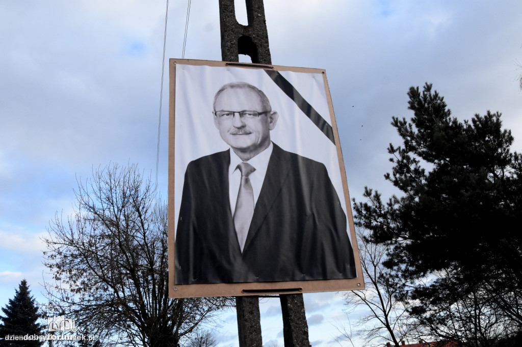 Pogrzeb burmistrza Aleksandorowa Kuj.