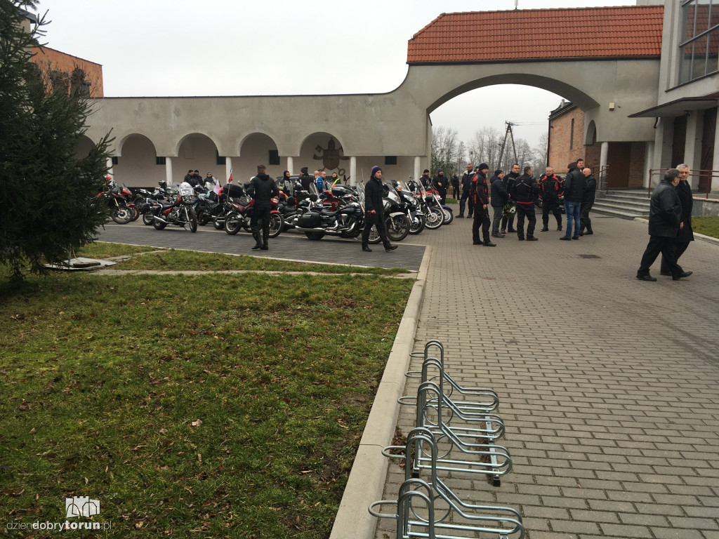 Motocykliści z Torunia pożegnali swojego kolegę!