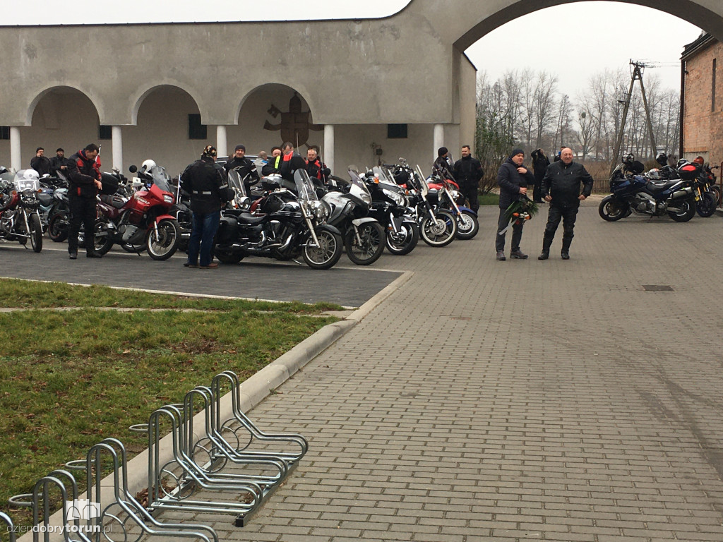 Motocykliści z Torunia pożegnali swojego kolegę!