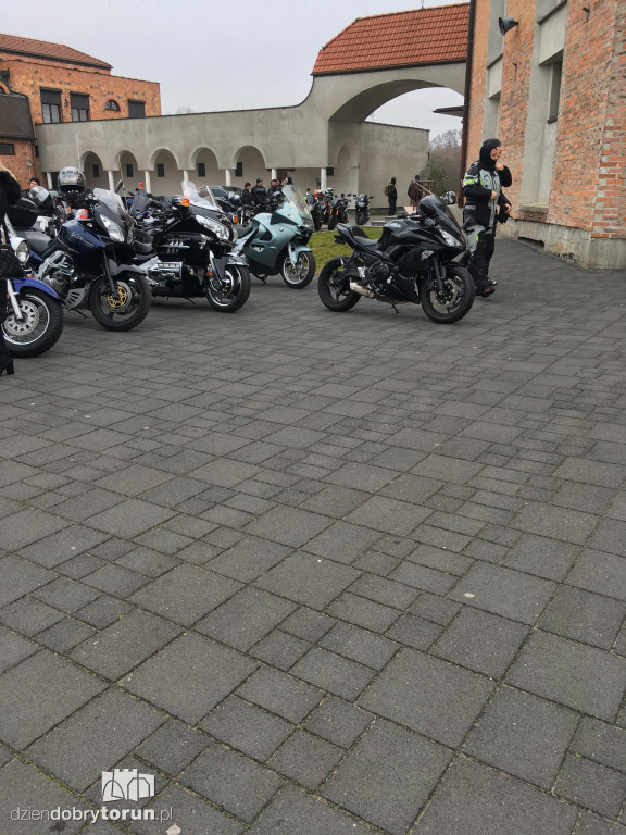 Motocykliści z Torunia pożegnali swojego kolegę!