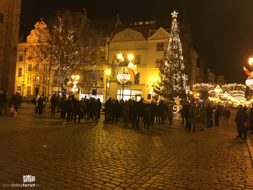 Protest KOD w Toruniu!
