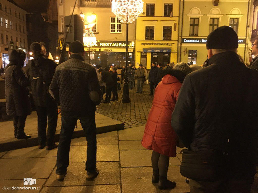 Protest KOD w Toruniu!