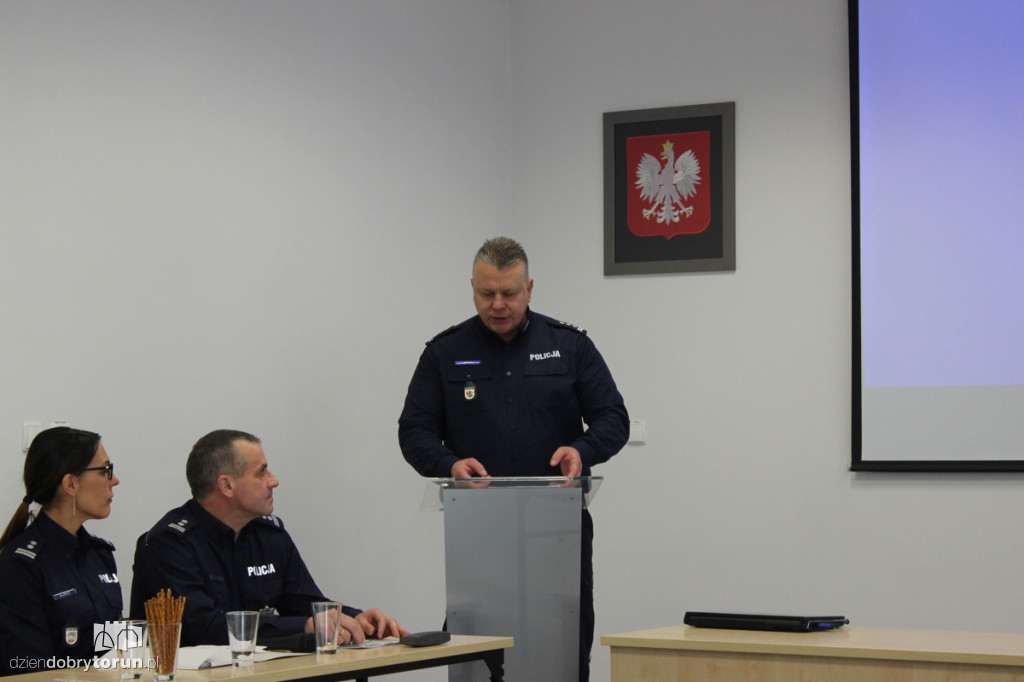 Toruń: policjanci podsumowali miniony rok!