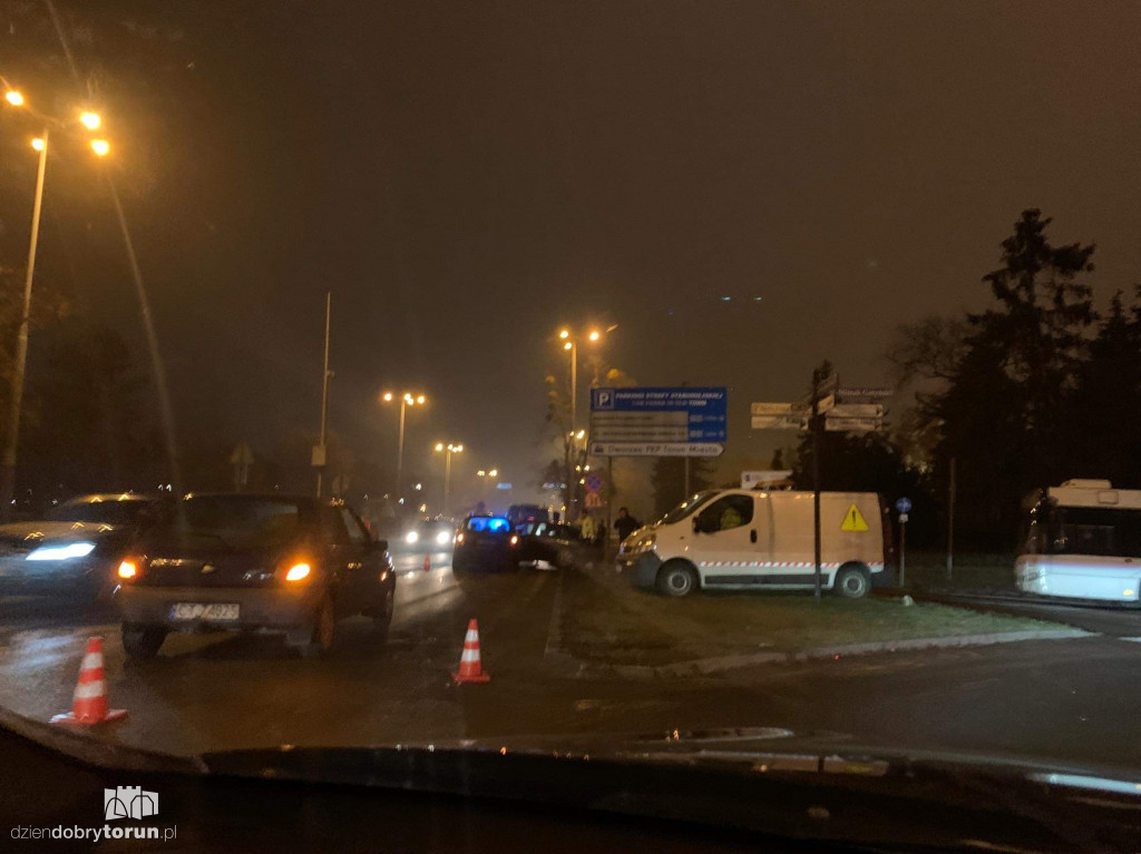 Groźny wypadek w centrum miasta