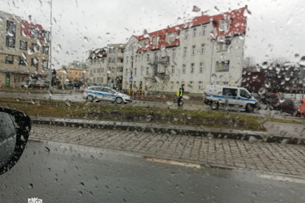 Potrącenie pieszej przy Szosie Chełmińskiej