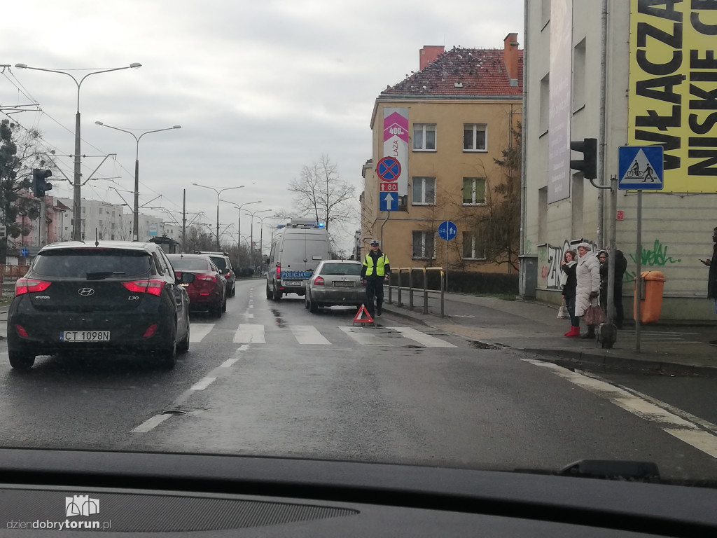 Zdarzenie drogowe na Bydgoskim Przedmieściu