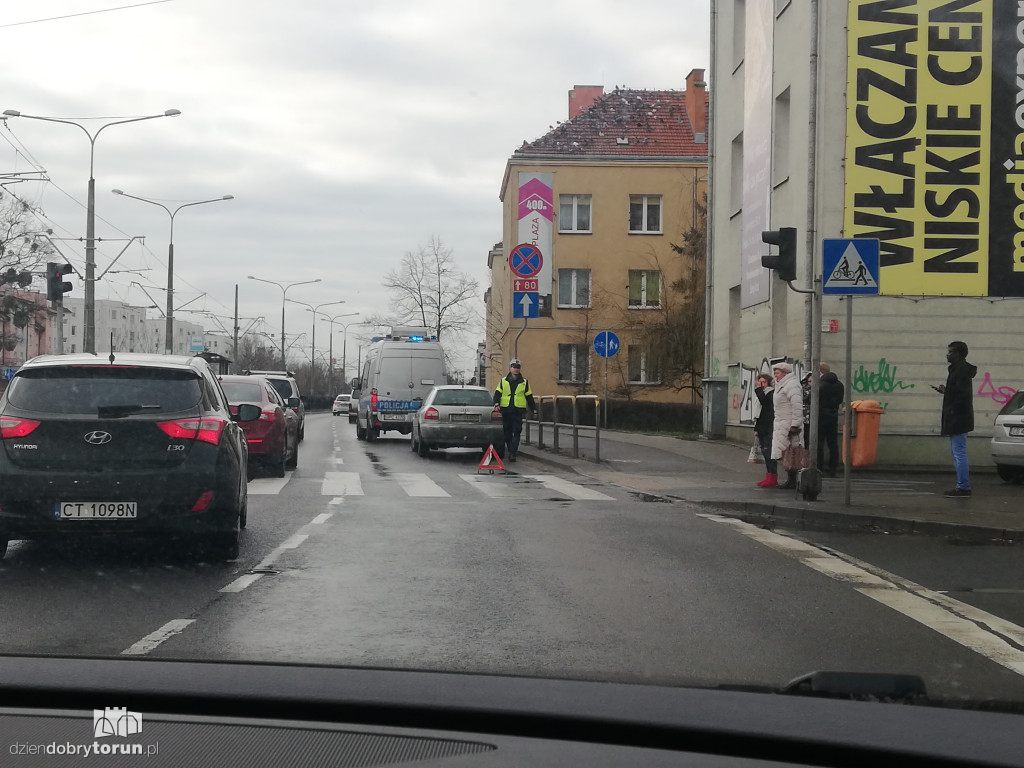 Zdarzenie drogowe na Bydgoskim Przedmieściu