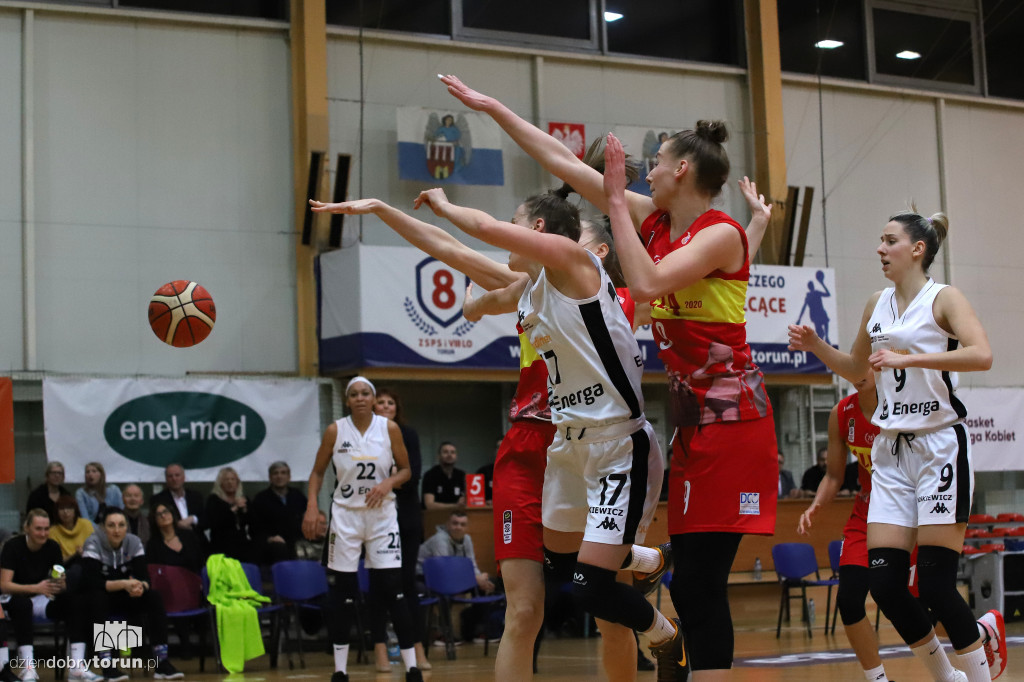 Energa Toruń 64:81 Ślęza Wrocław