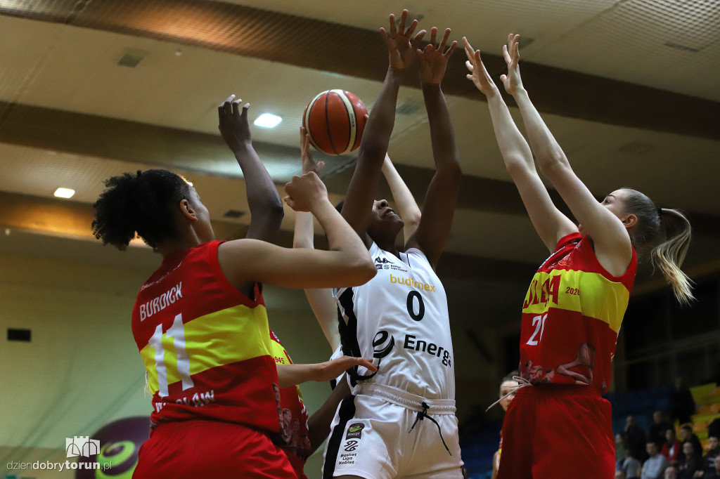 Energa Toruń 64:81 Ślęza Wrocław