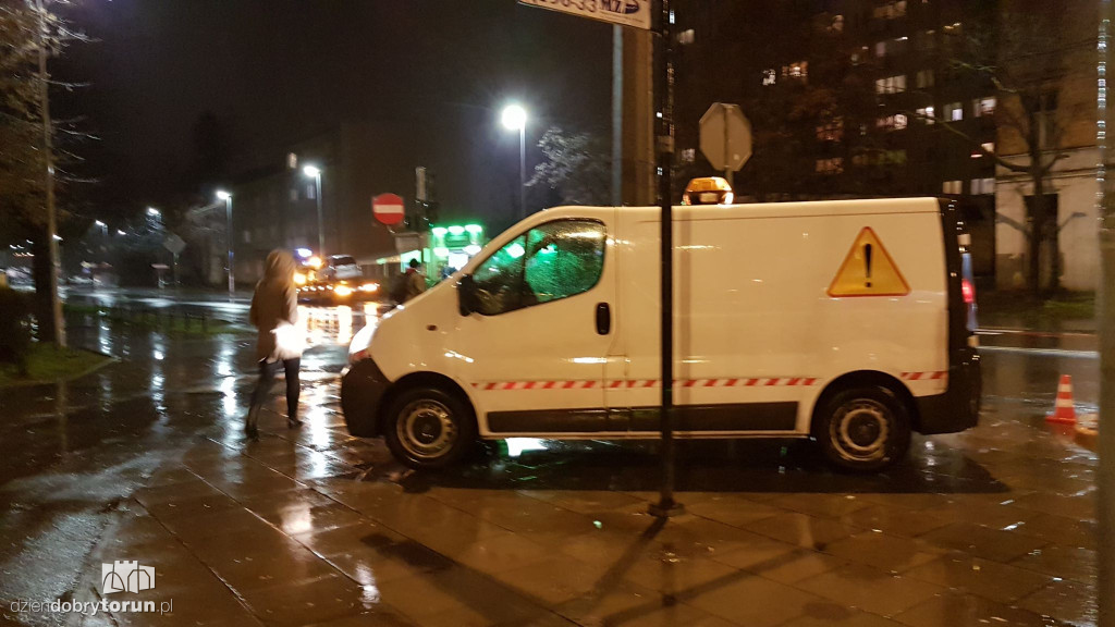 Kolejna groźna kolizja przy ul. Reja