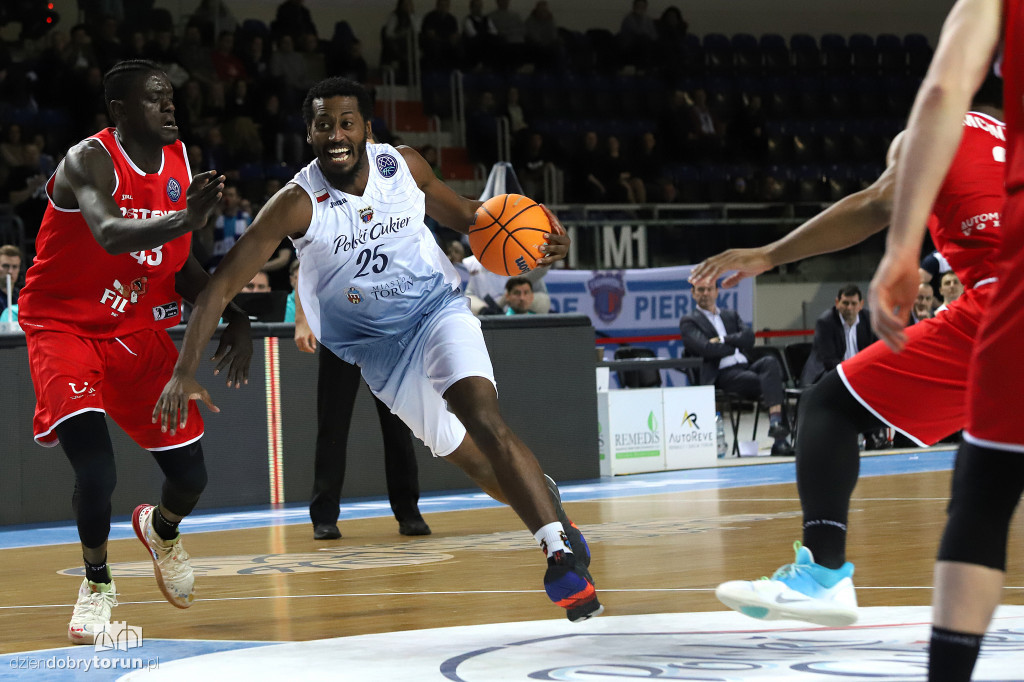 Polski Cukier Toruń 70:75 Filou Oostende