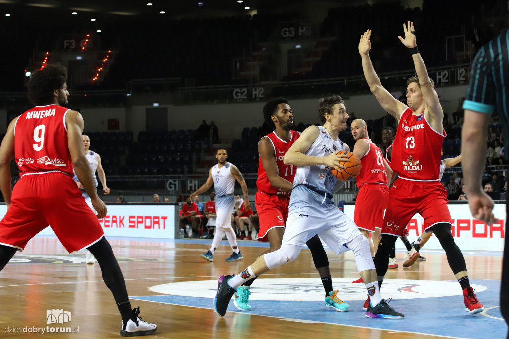 Polski Cukier Toruń 70:75 Filou Oostende